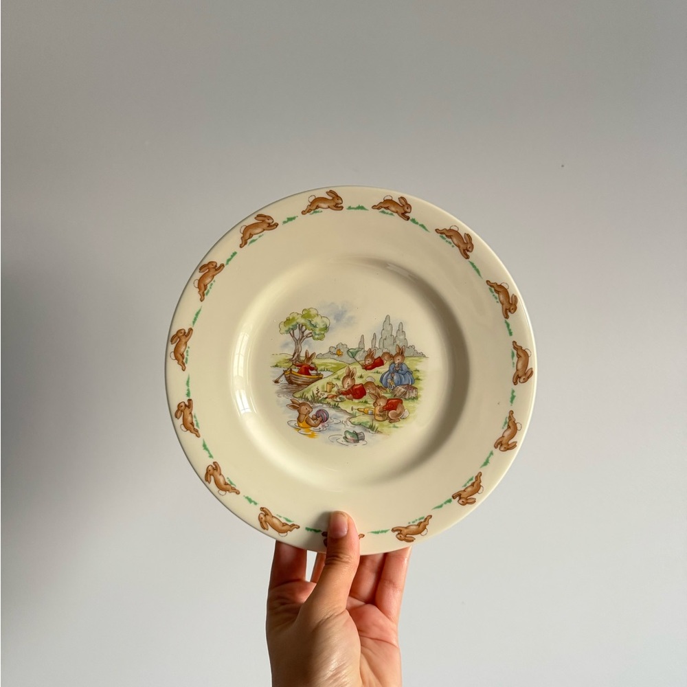 Royal Doulton Bunnykins Ceramic Plate